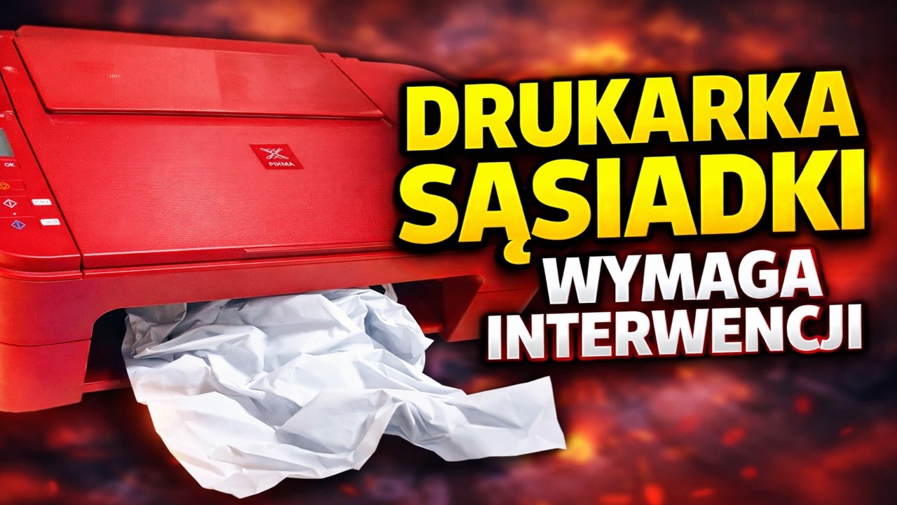 Drukarka Canon ZACINA papier - ZASKAKUJĄCĄ przyczyna