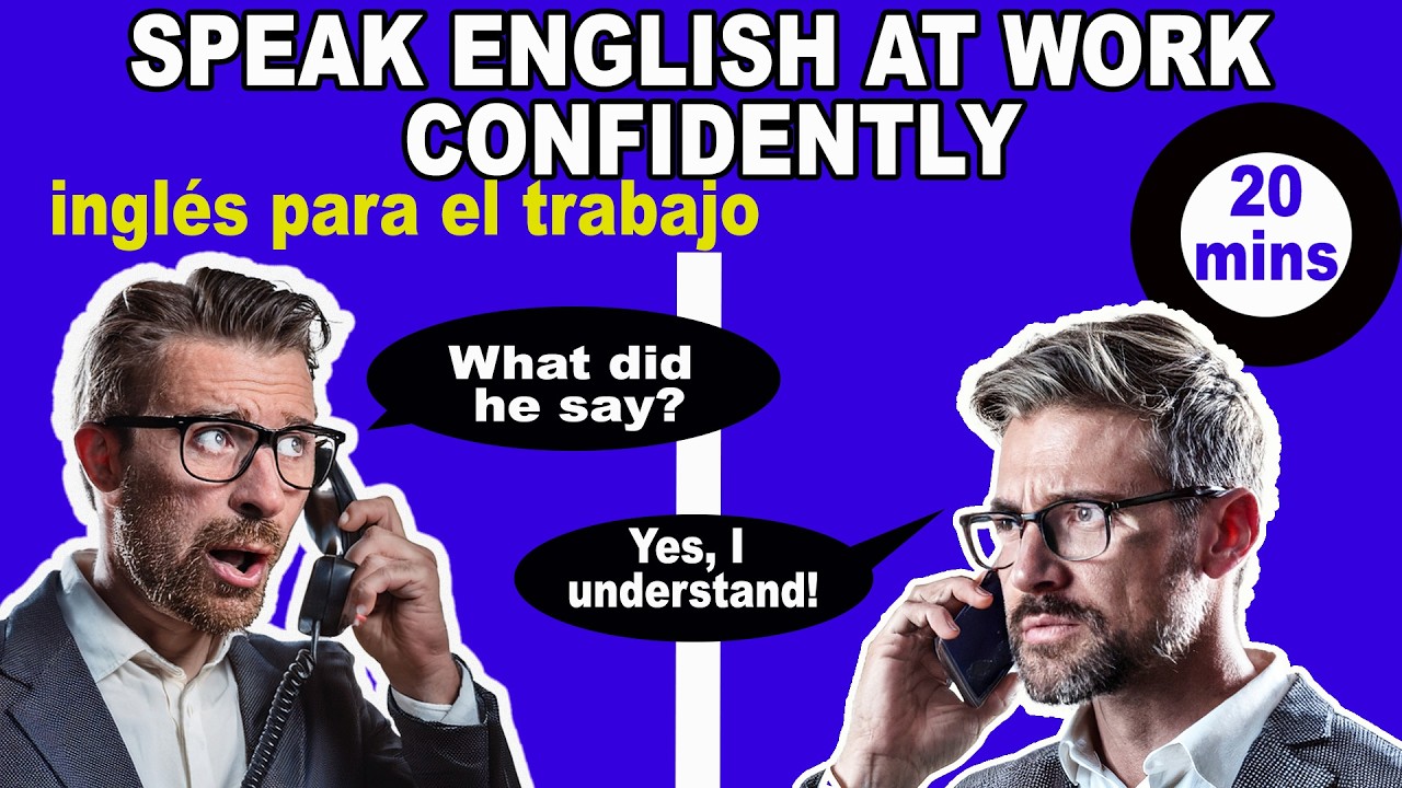 Inglés en el Trabajo - 20 Minutos de Diálogos y Frases para el Negocio en Inglés