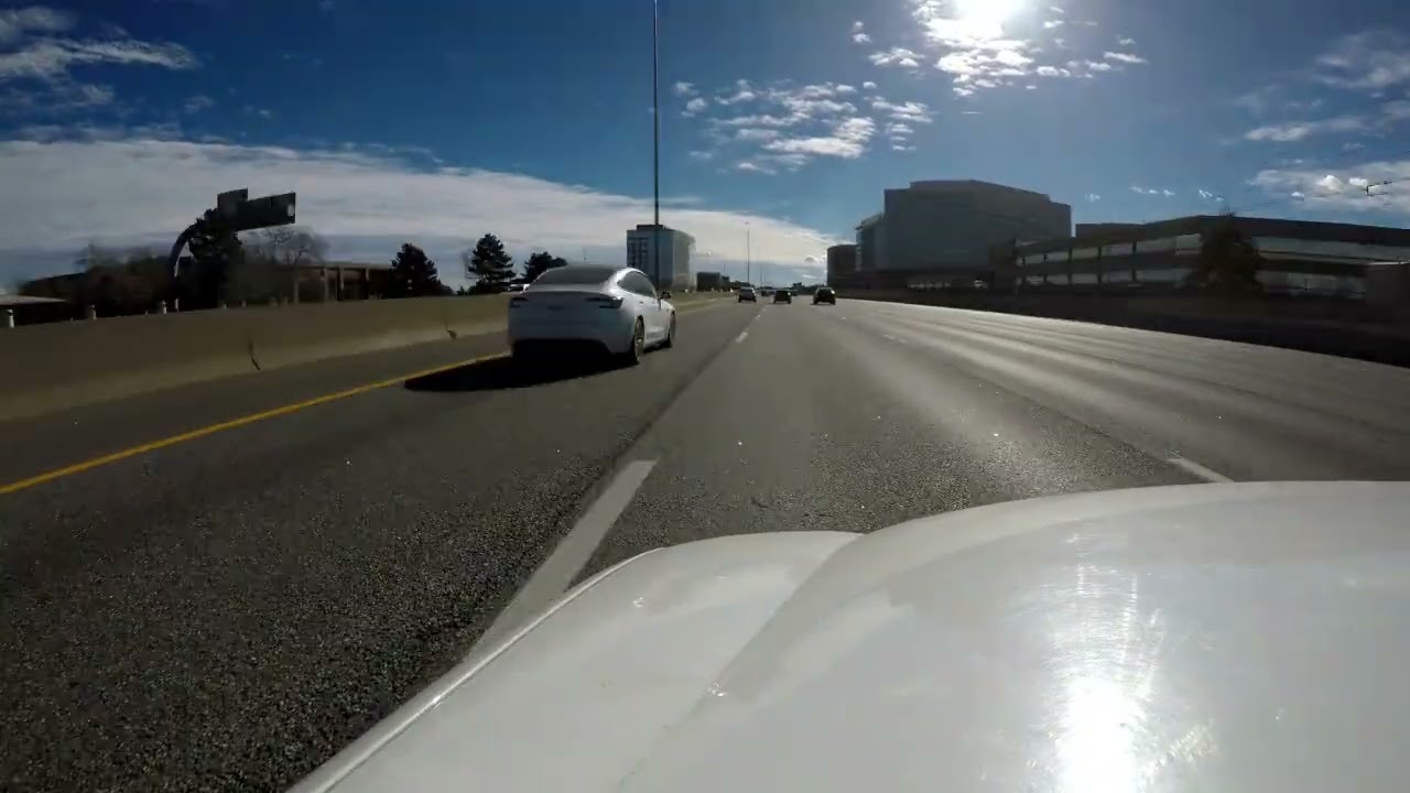 Christmas 2025 Drive from Johnstown to Colorado Springs