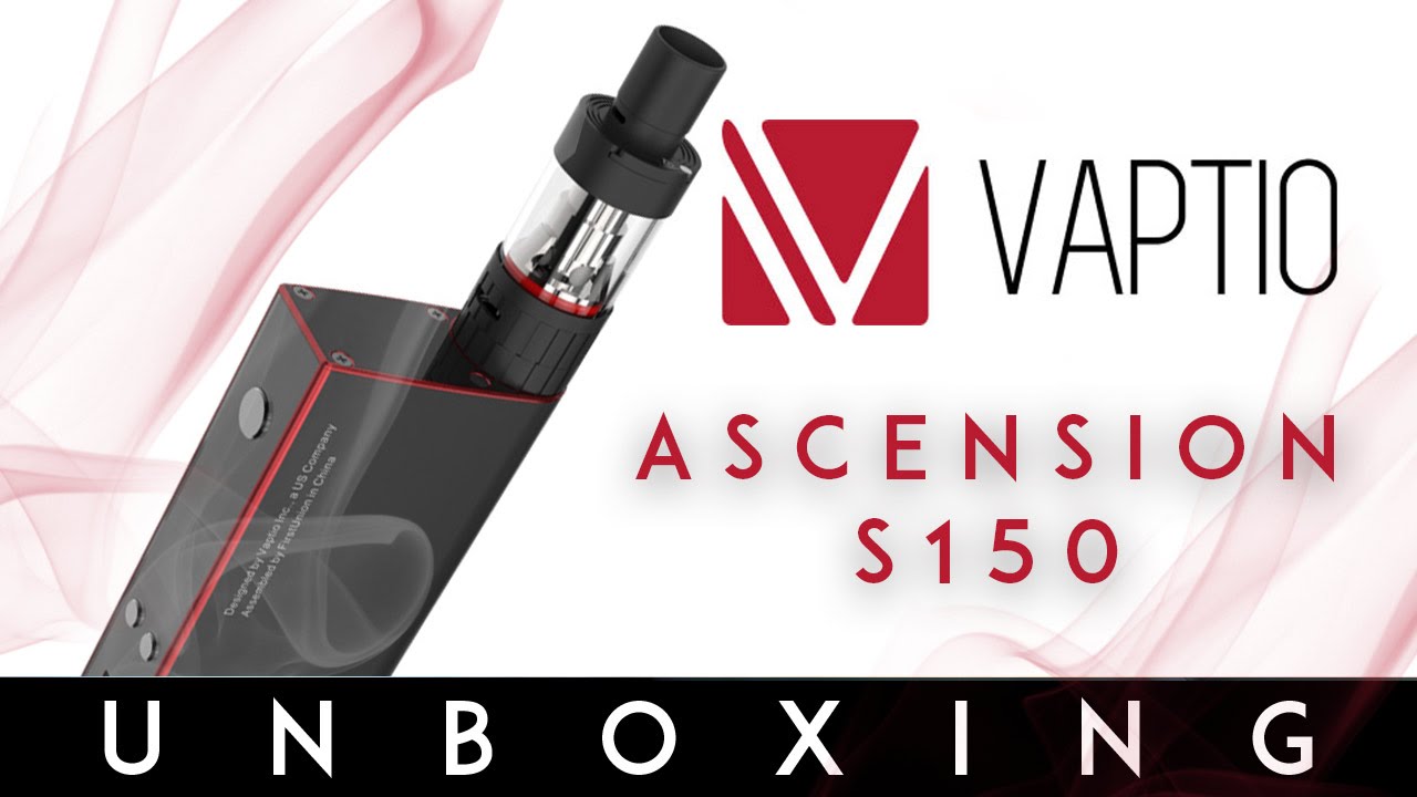 Vaptio Ascension S150 Unboxing by Ecig Guide
