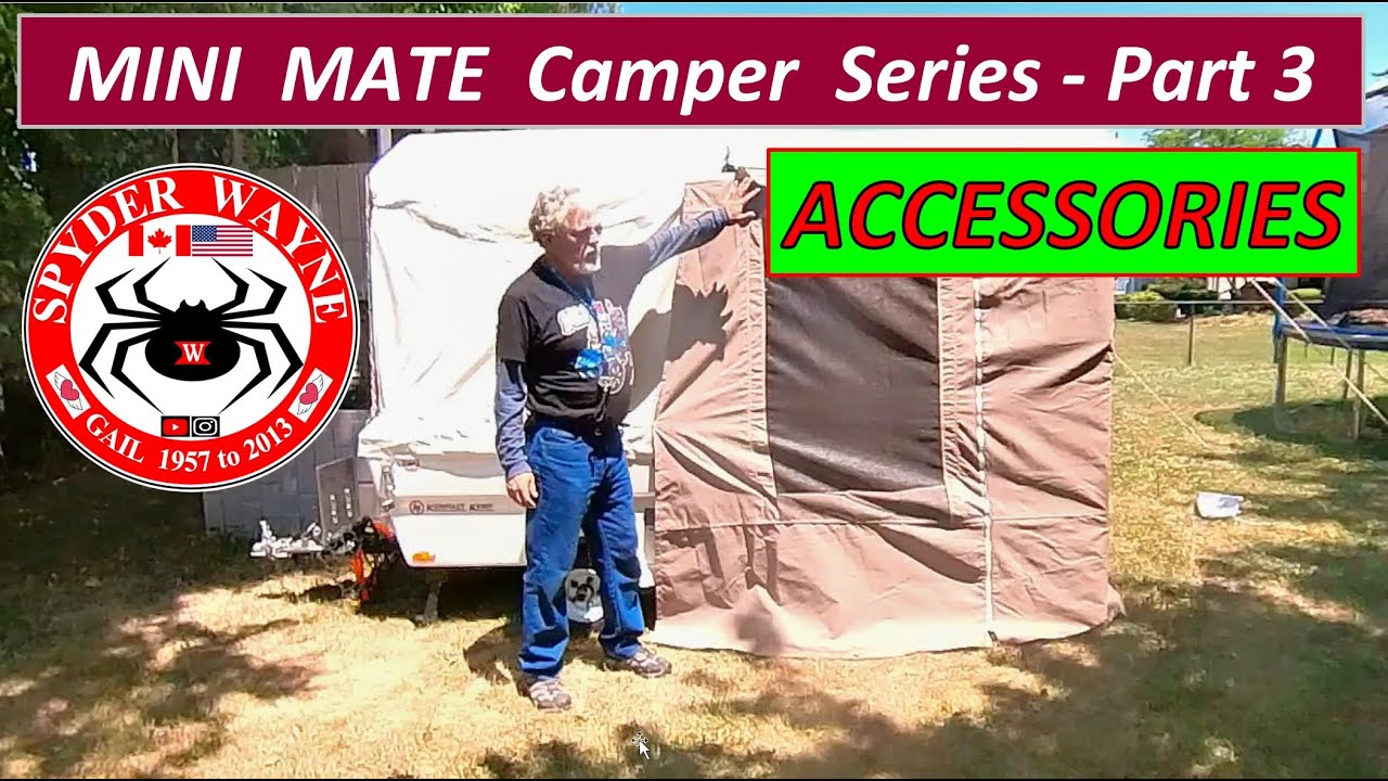 Mini Mate Motorcycle Popup Camper 3 - My Accessories