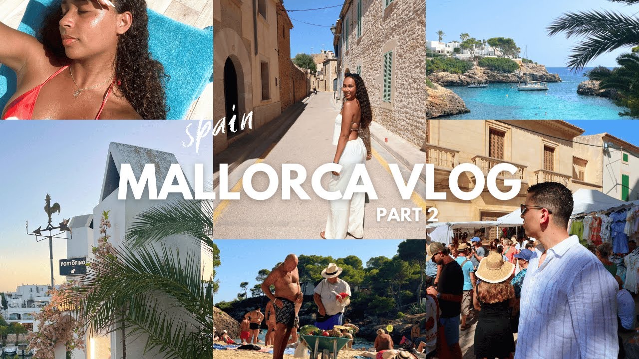 MALLORCA TRAVEL VLOG🇪🇸💕☀️ *santanyí market, haul, miramira jewelry, & more*