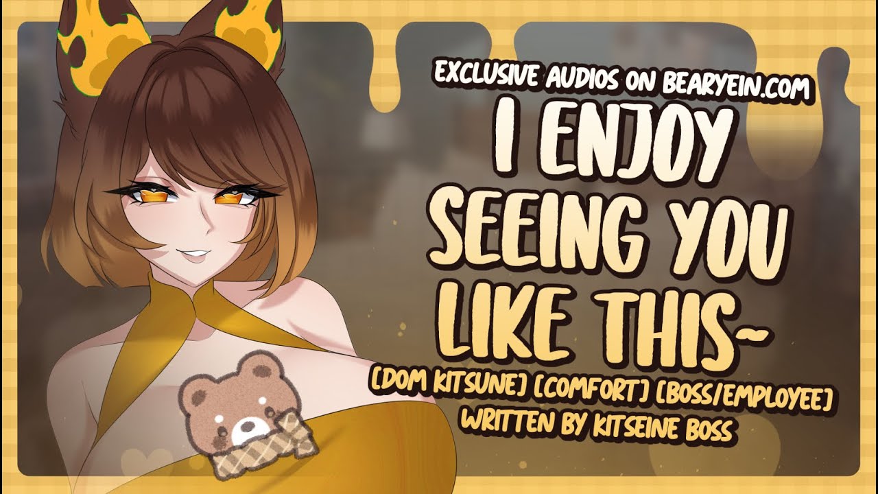 🐻 Doting Kitsune Boss Demands Your Attention | Audio Roleplay F4M