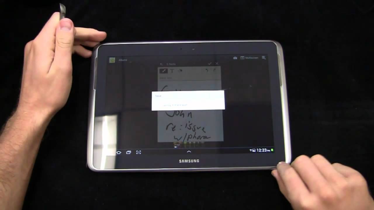 Samsung Galaxy Note 10.1 Unboxing
