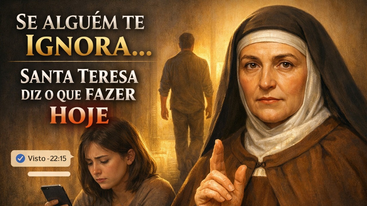 Se Alguém Te Ignora Sem Explicação... Santa Teresa Te Diz O Que Fazer HOJE