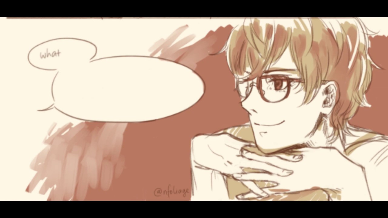 Coffee Dreams | Akira X Makoto| [Persona 5 Comic Dub]