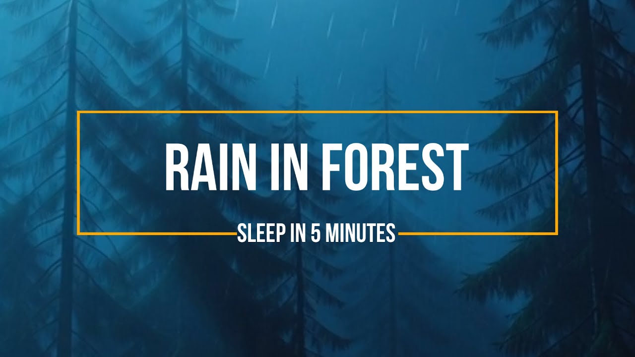 Sleep in 5 Minutes 🌧️ Guided Sleep Meditation with Rain Sounds | @Soothevastudio 