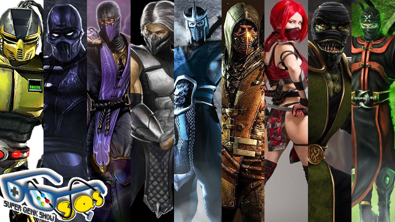 Rankeando TODOS los ninjas de Mortal Kombat (+mini historia de cada uno)