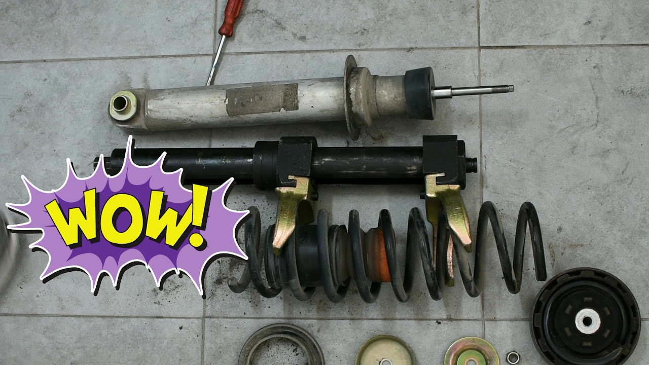 BMW E39 Rear Shock Replacement PART 3 (Left [L] side).