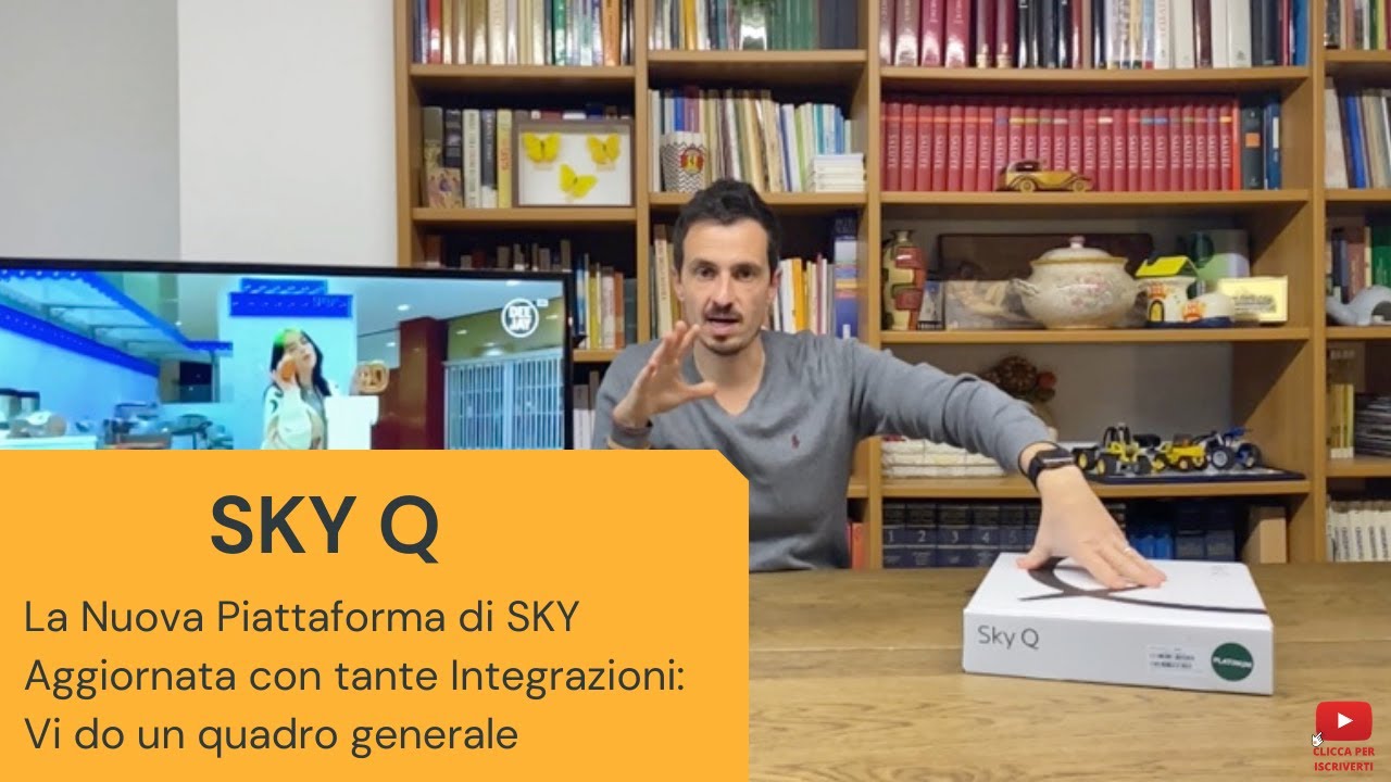 Sky Q La nuova piattaforma di SKY aggiornata con tante Integrazioni: Vi do un quadro generale!