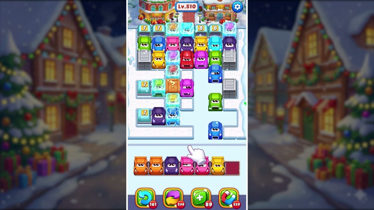 Car Match Parking Jam Puzzle #games #gaming #puzzle #trafficpuzzle