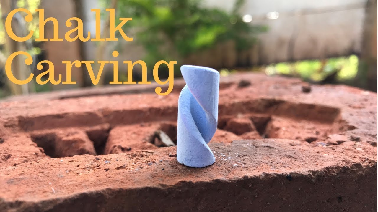 Spiral Chalk Carving | The Inglorious Craftsmen