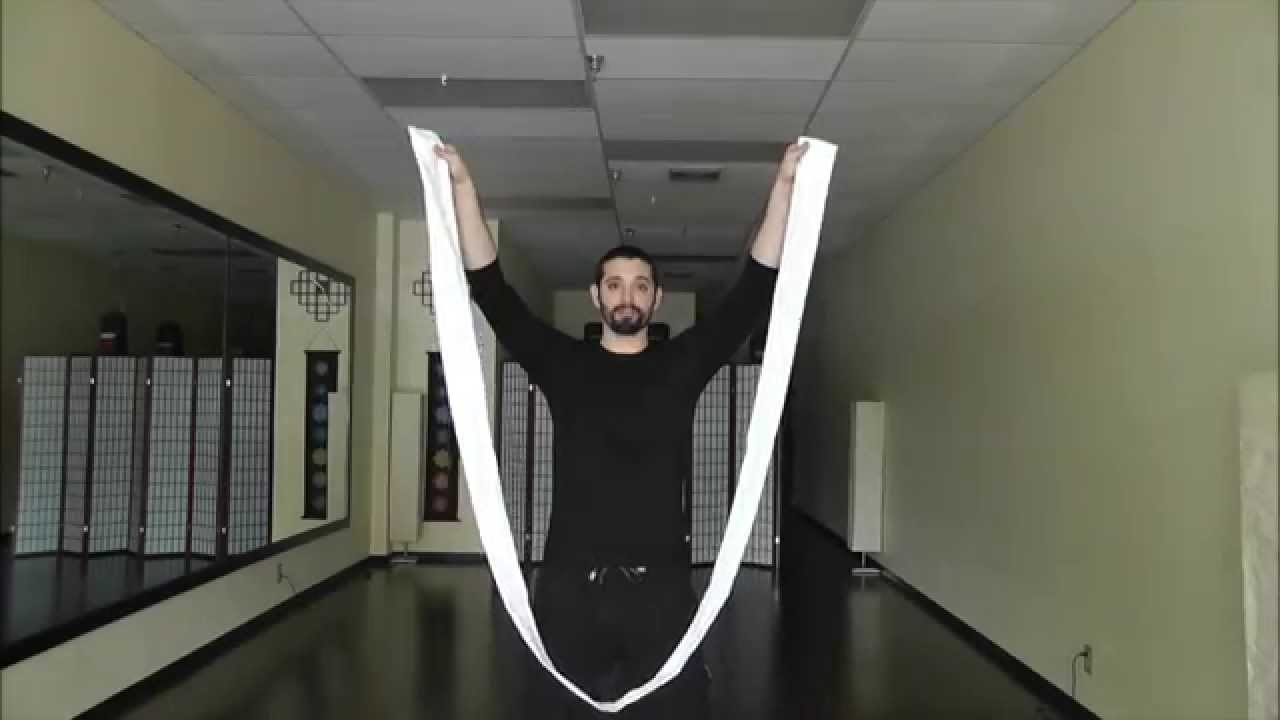 How to tie your kung fu sash
