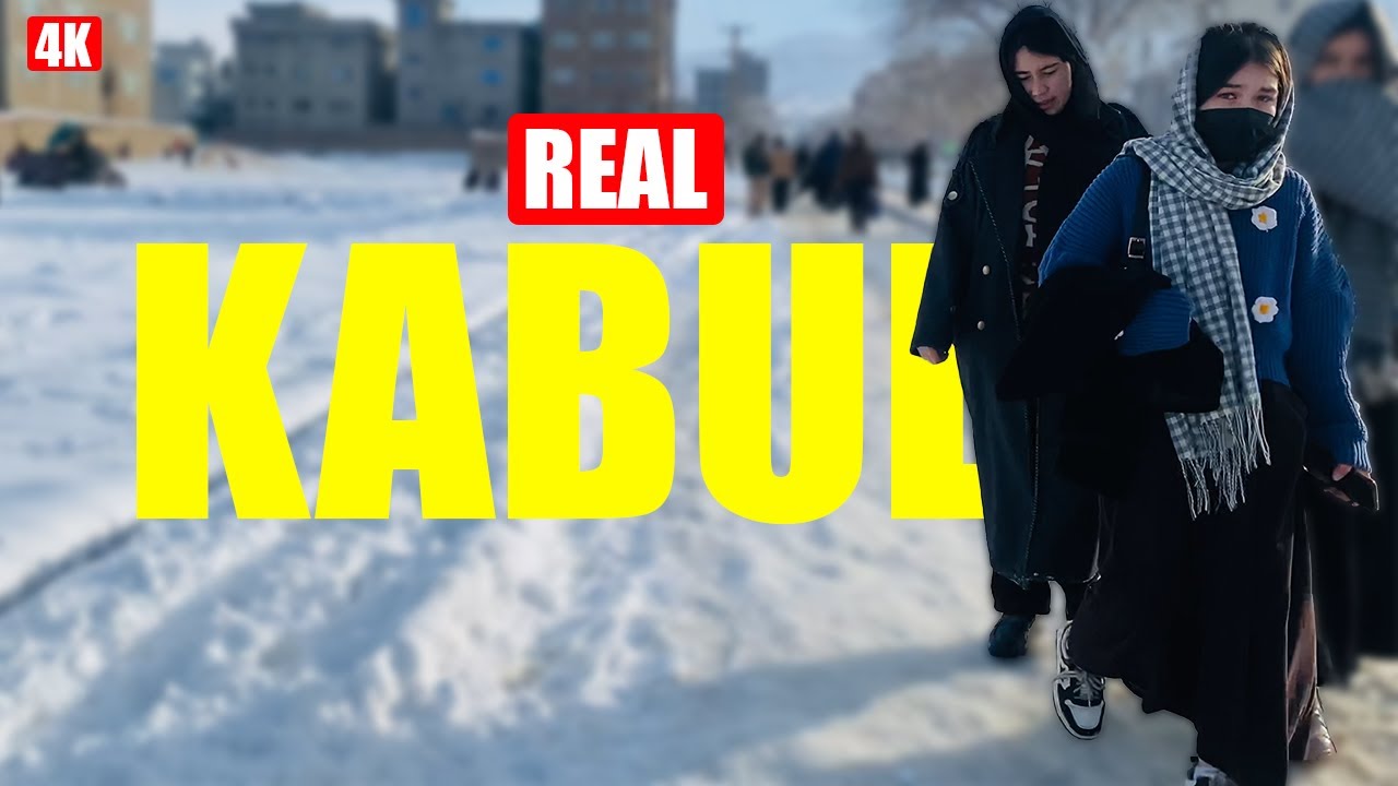 4K | REAL KABUL AFGHANISTAN WALKING TOUR