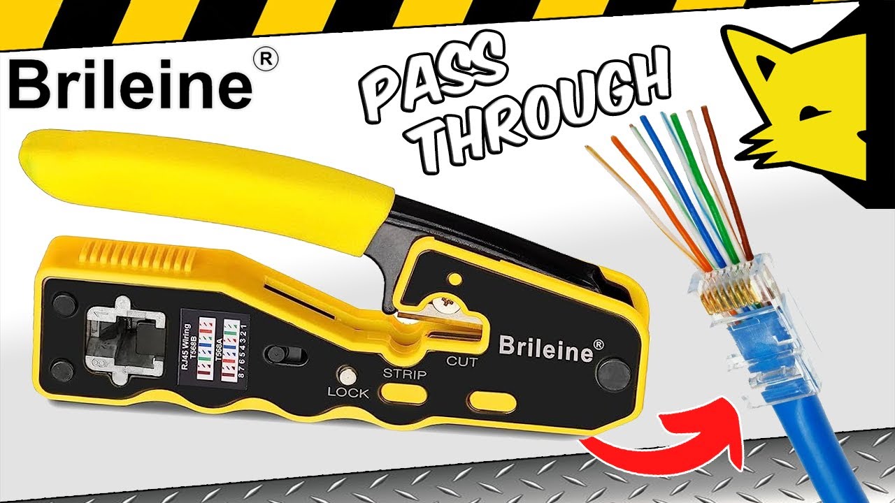 👉🛠Pinzas Ponchadoras EP-670 🟢PASS THROUGH🟢 l 🟡BRILEINE, EPCOM🔵 l 📦Revisión y Pruebas📝