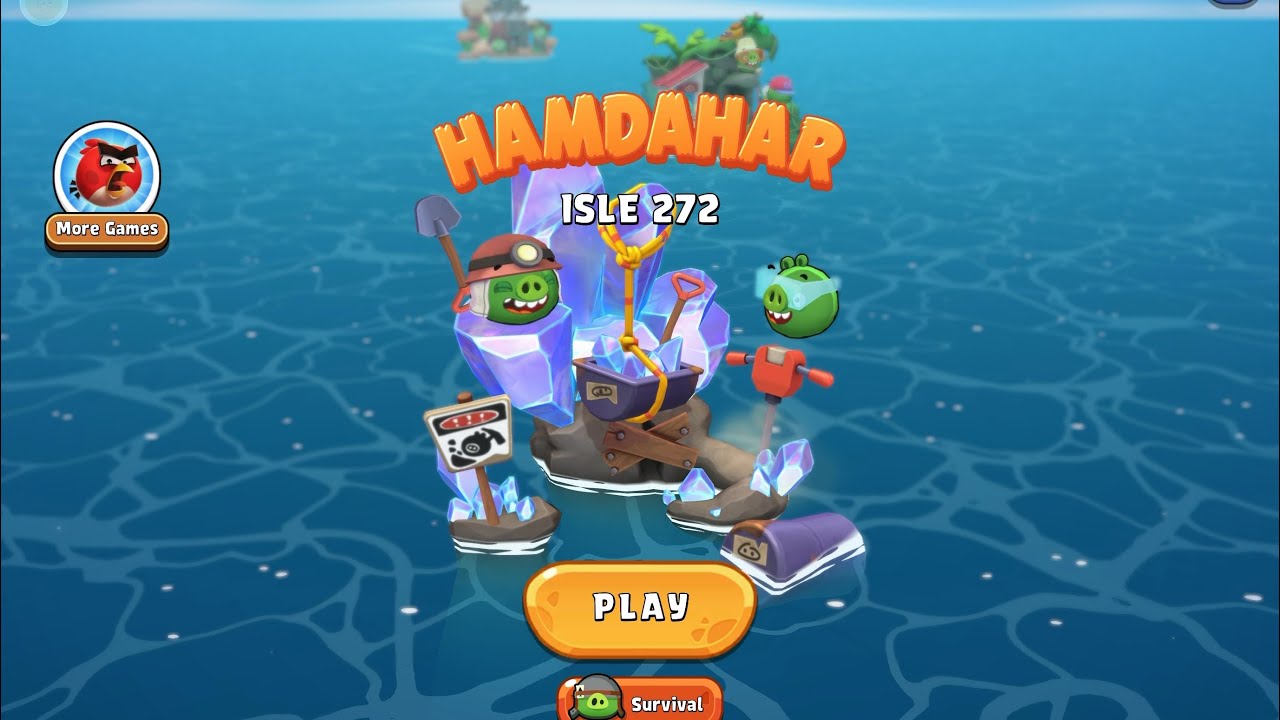 Angry Birds Bounce - Isle 272 with Bomb 