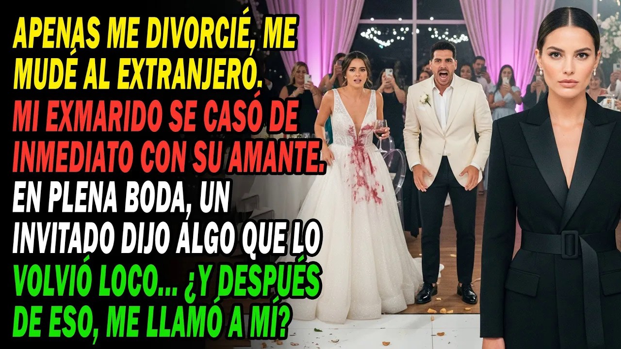 💔Al Divorciarnos, Mi Ex Se Cas&oacute; Con Su Amante. Pero Un Invitado Dijo Algo Que Lo Hizo Palidecer...😨
