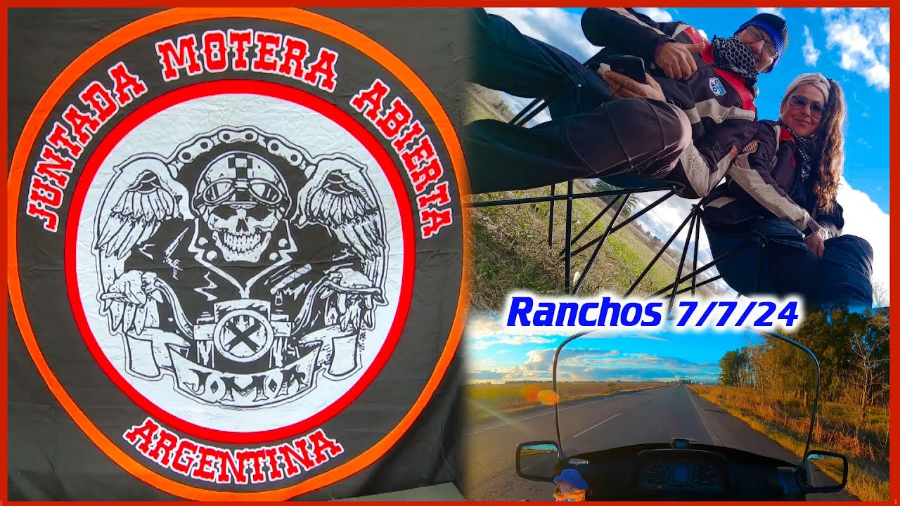 Juntada Motera Abierta en Ranchos - 7/7/24