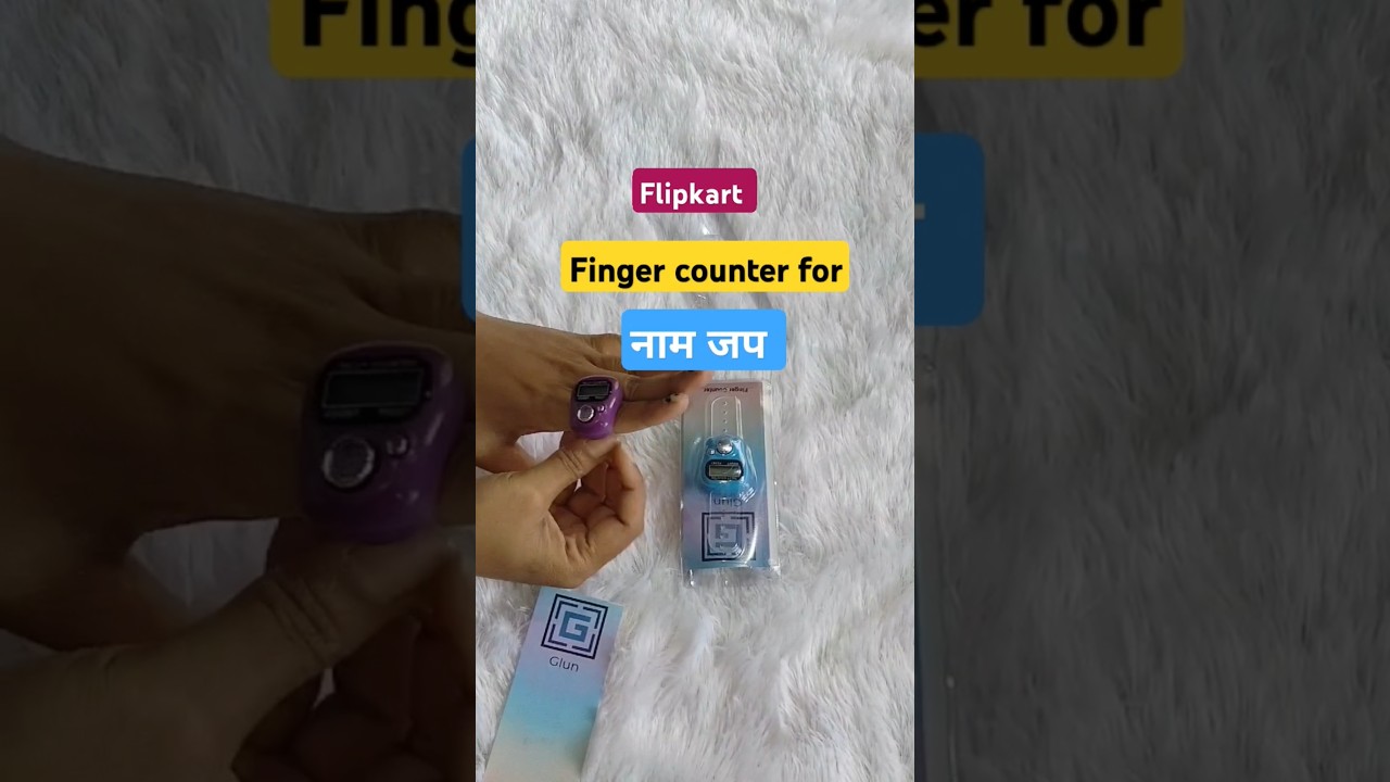 Finger counter digital jaap mala📿 #shorts #namjap #fingercounter
