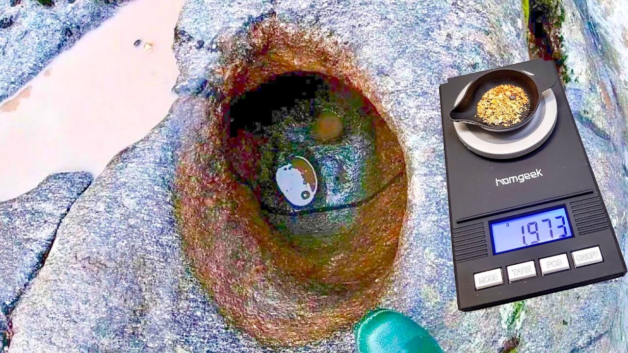 This Massive HOLE was FULL of GOLD!