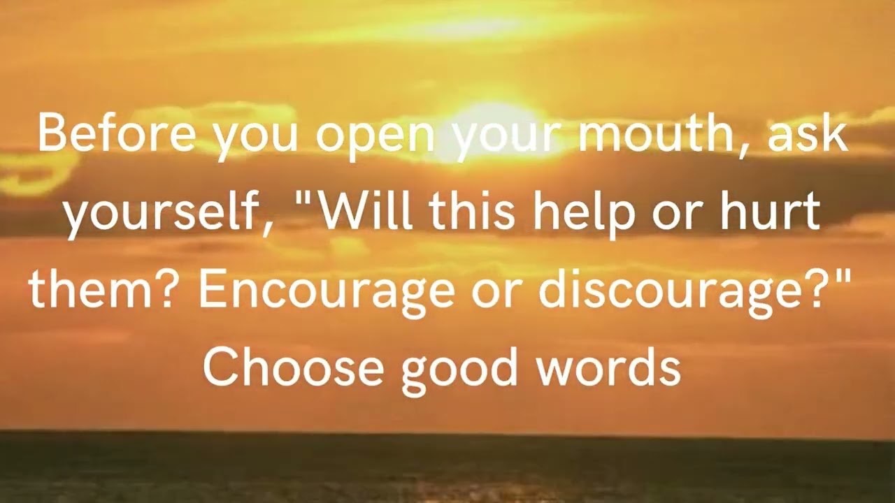 Daily Gospel of God (Encourage Others) Voiceover prayer and reflection