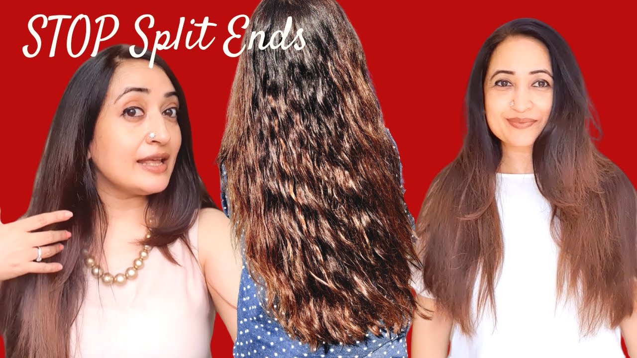 Growing Wavy Indian Hair Long: Get Rid Of Split Ends| Grow HEALTHY, SHINY, NO-FRIZZY HAIR| HAIR CARE