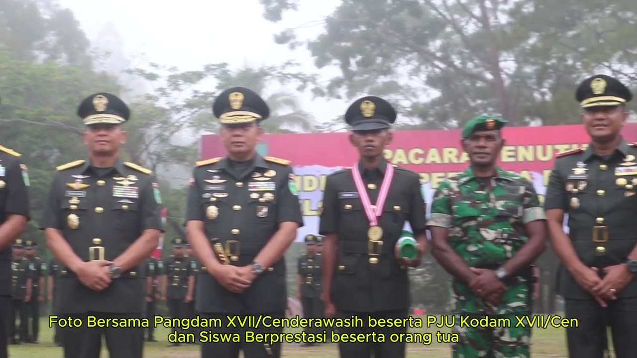 PANGDAM XVII/CEN  PIMPIN UPACARA TUPDIK  PERTAMA BINTARA TNI AD GEL II TA 2024 (OV) TA 2025