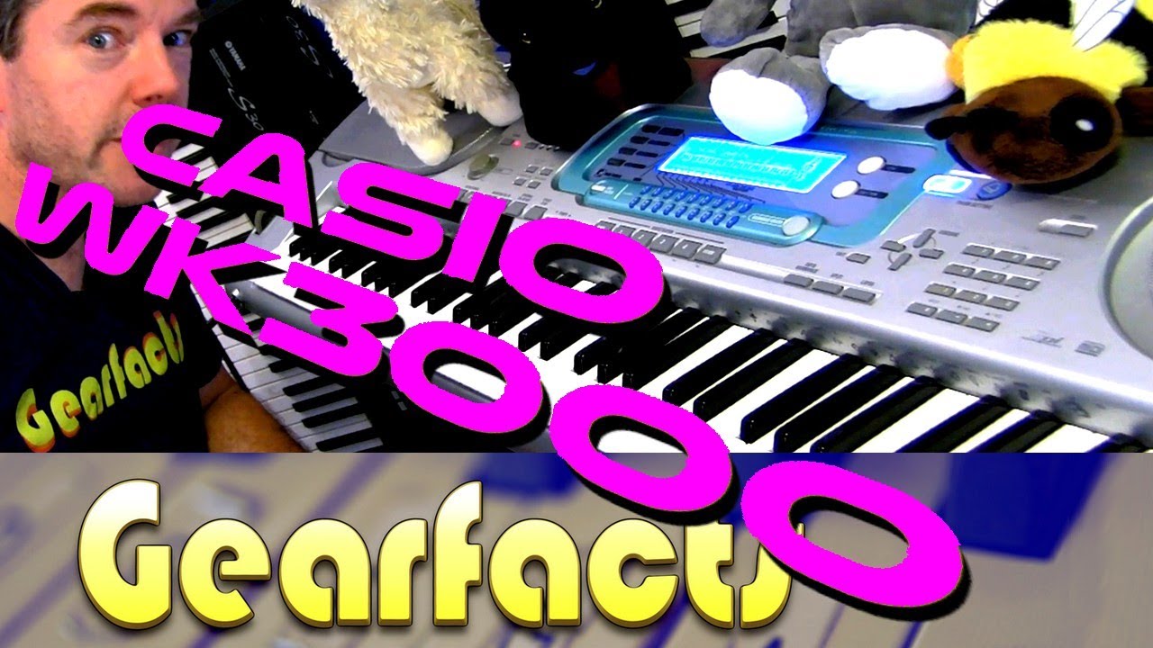 Забытый, но потрясающий: синтезаторная клавиатура Casio WK-3000
