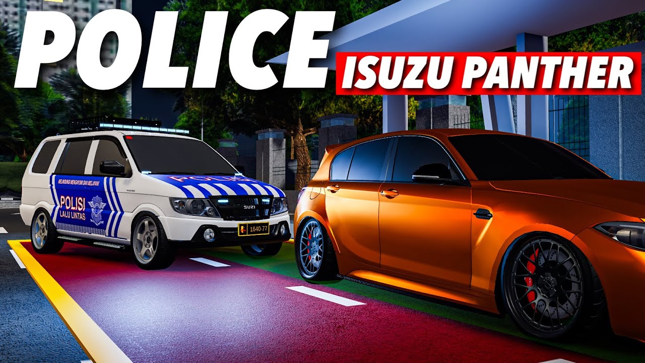 MODIIFIKASI MOBIL POLISI🚓 - ISUZU PANTHER 2015🔥 | ROBLOX CDID‼️