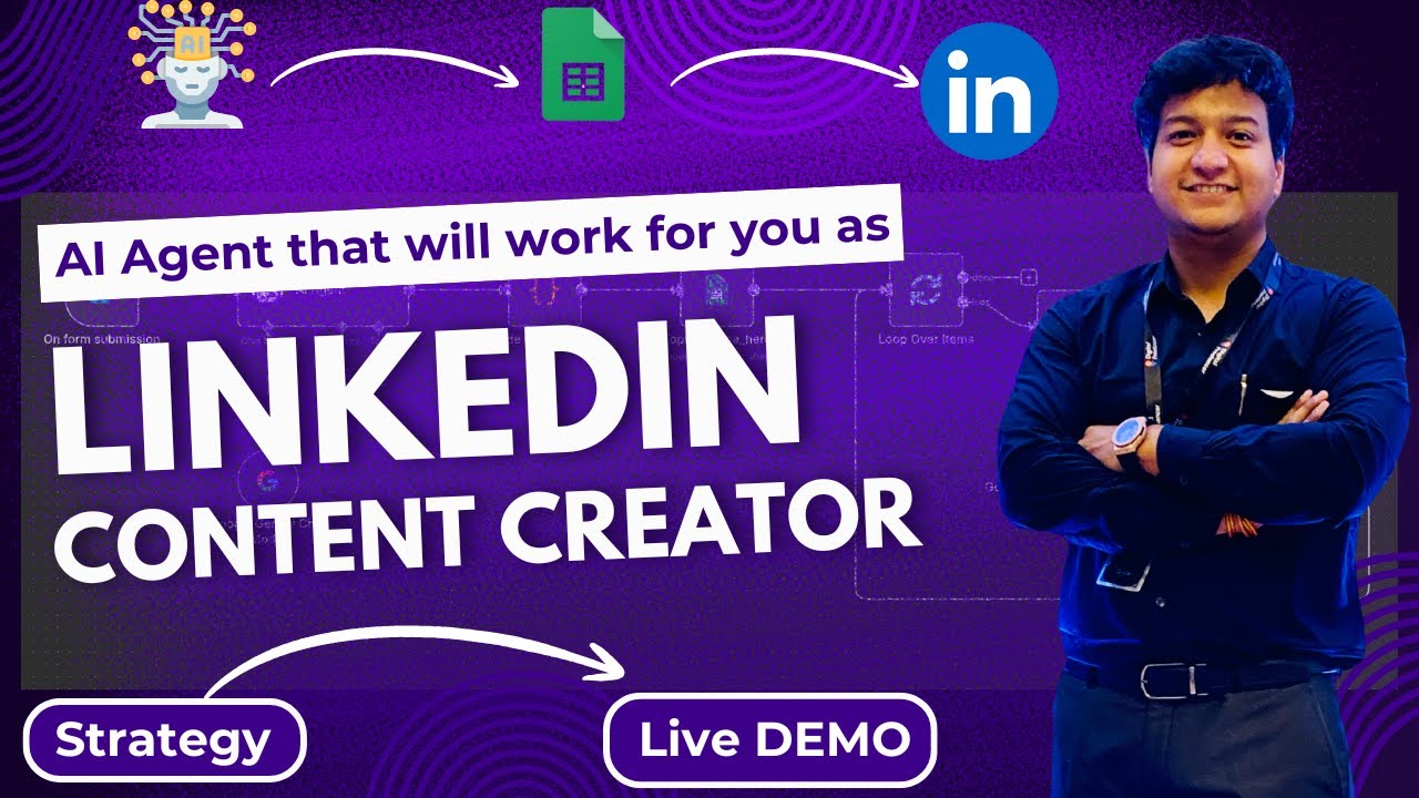 🚀 Building a LinkedIn Content Creator AI Agent | Behind the Strategy + Live Demo