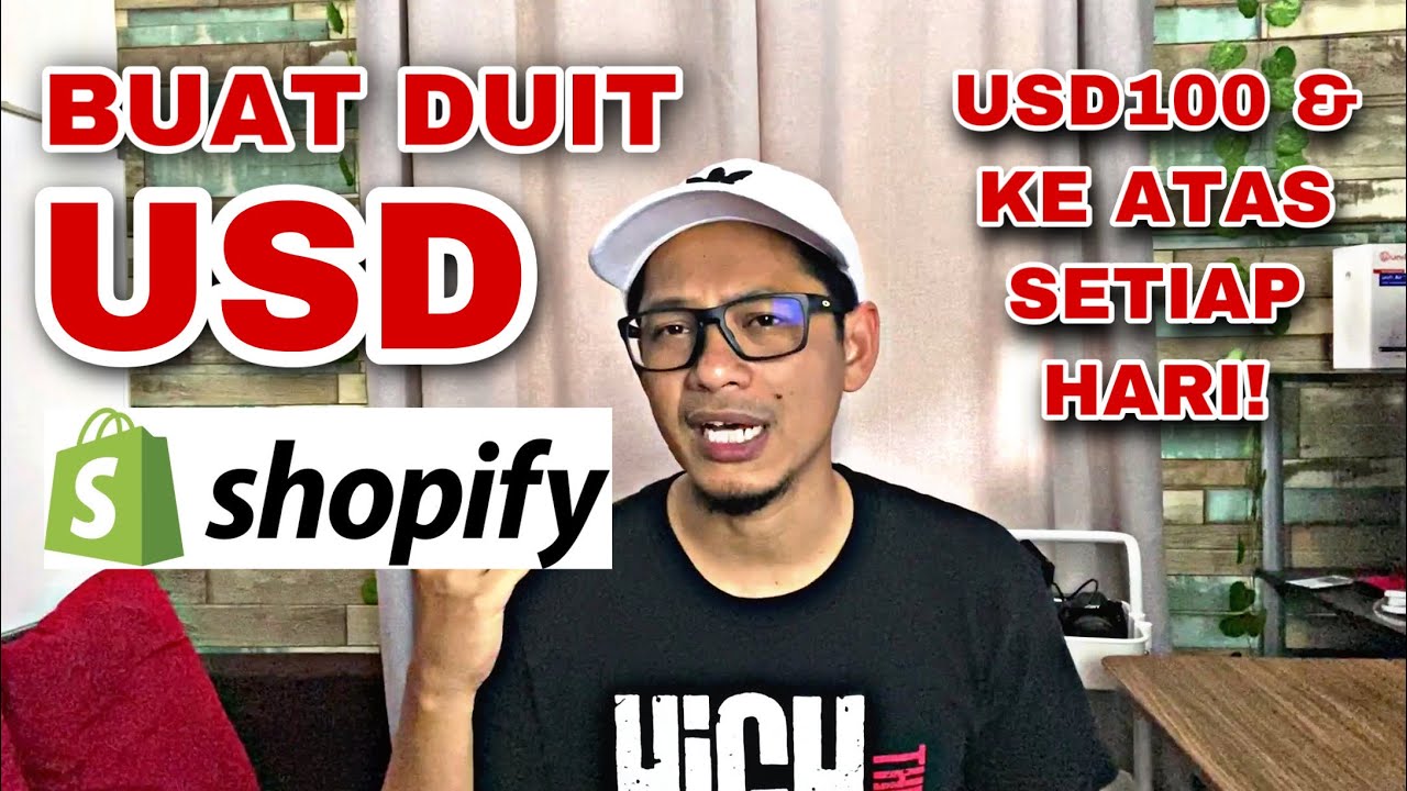 6 Step Buat Duit USD100 + Sehari Dengan Shopify