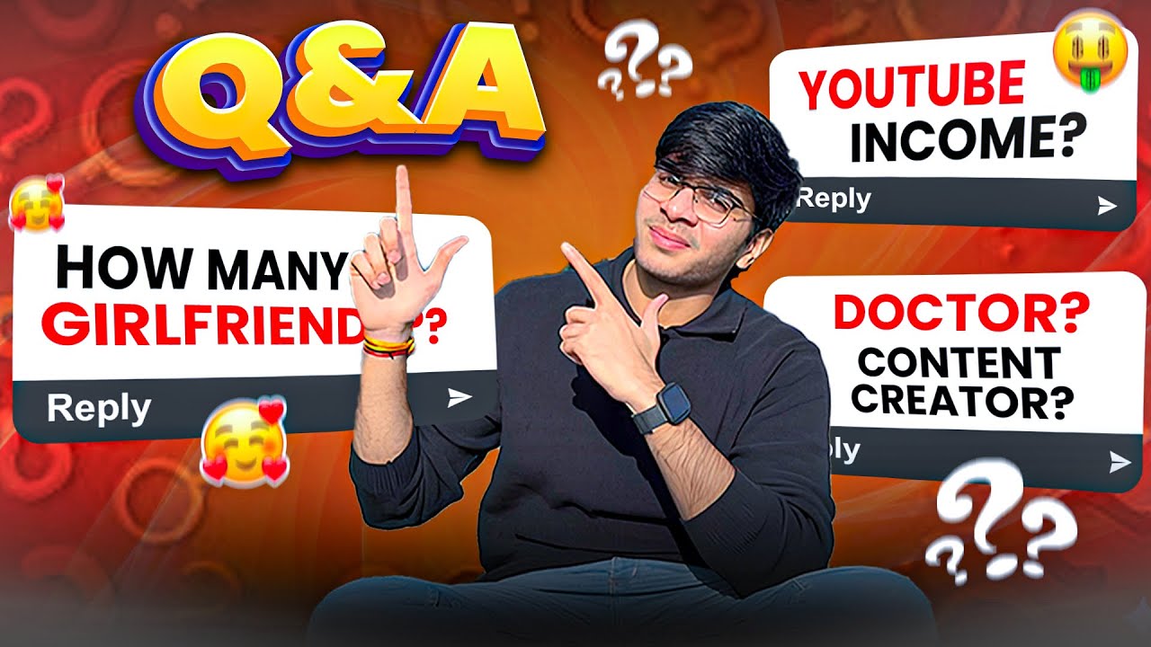 Q&A - 2026🤩✨| My YT INCOME💸? Girlfriend reveal💍| Answering all your Qs❤️