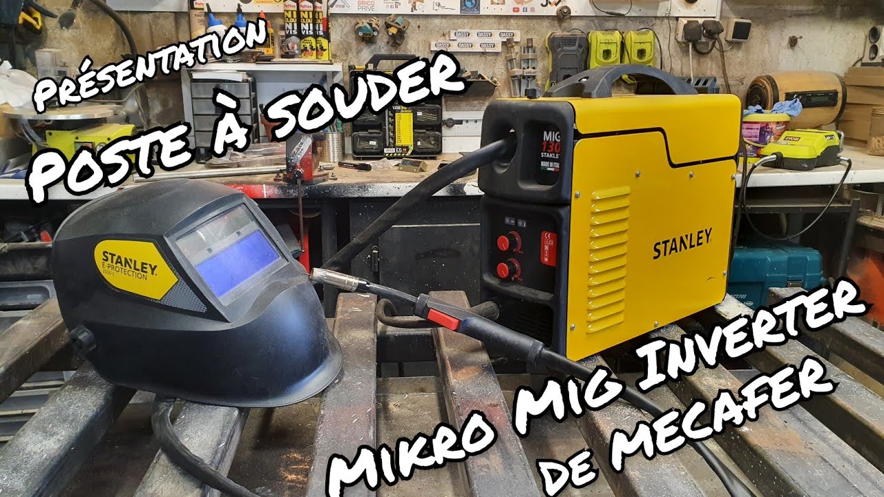 [MECAFER] POSTE A SOUDER MIKRO MIG INVERTER - test et présentation