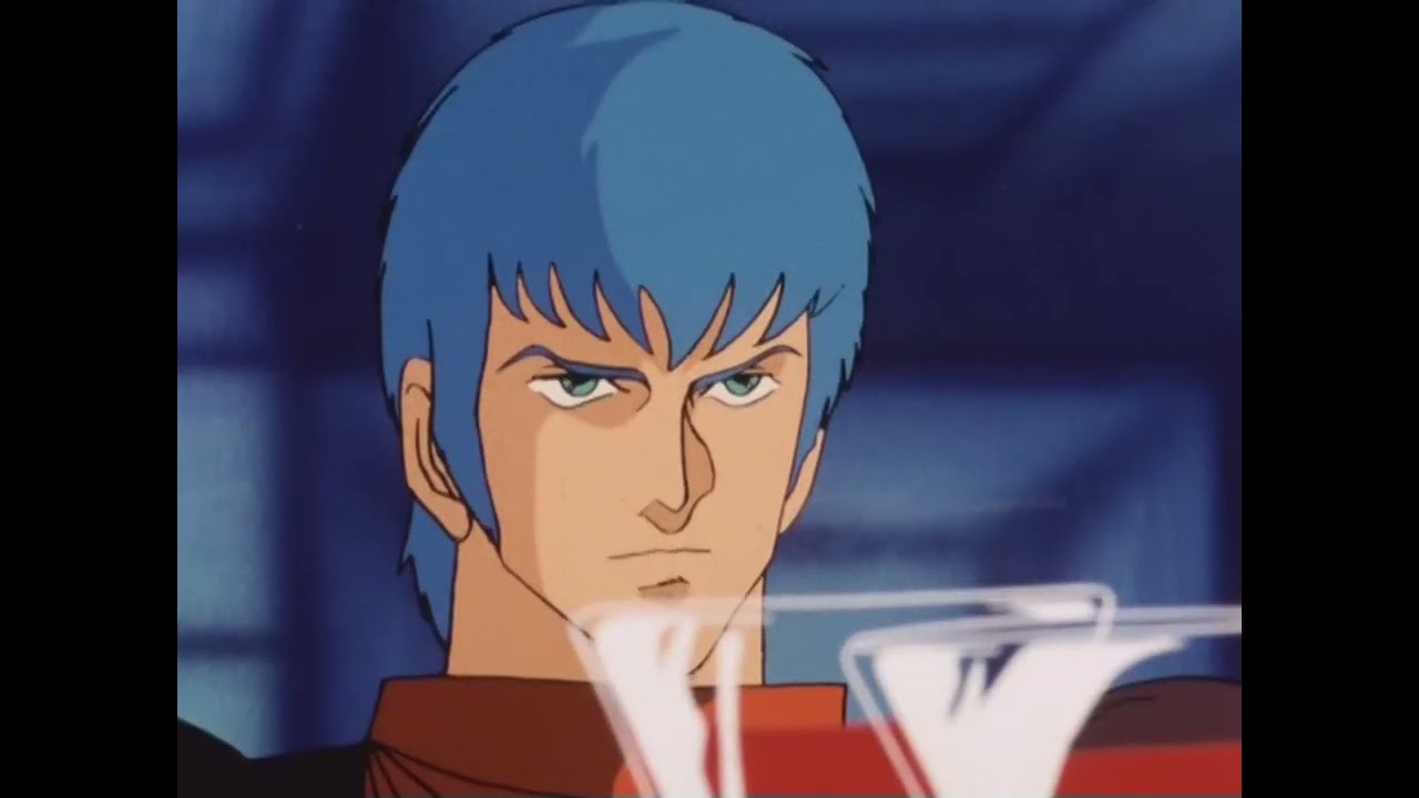 chirico tries alcohol (armored trooper VOTOMS)