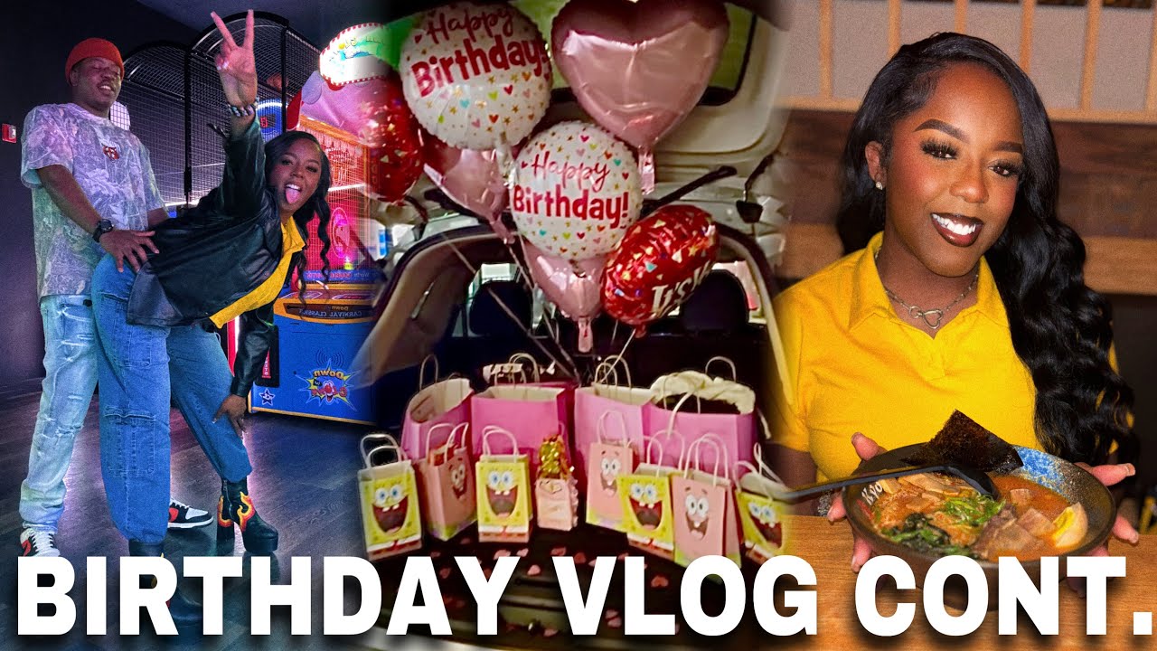 29th Birthday Vlog Pt. 2 | Bowling, Ramen & Birthday Surprises 🎉