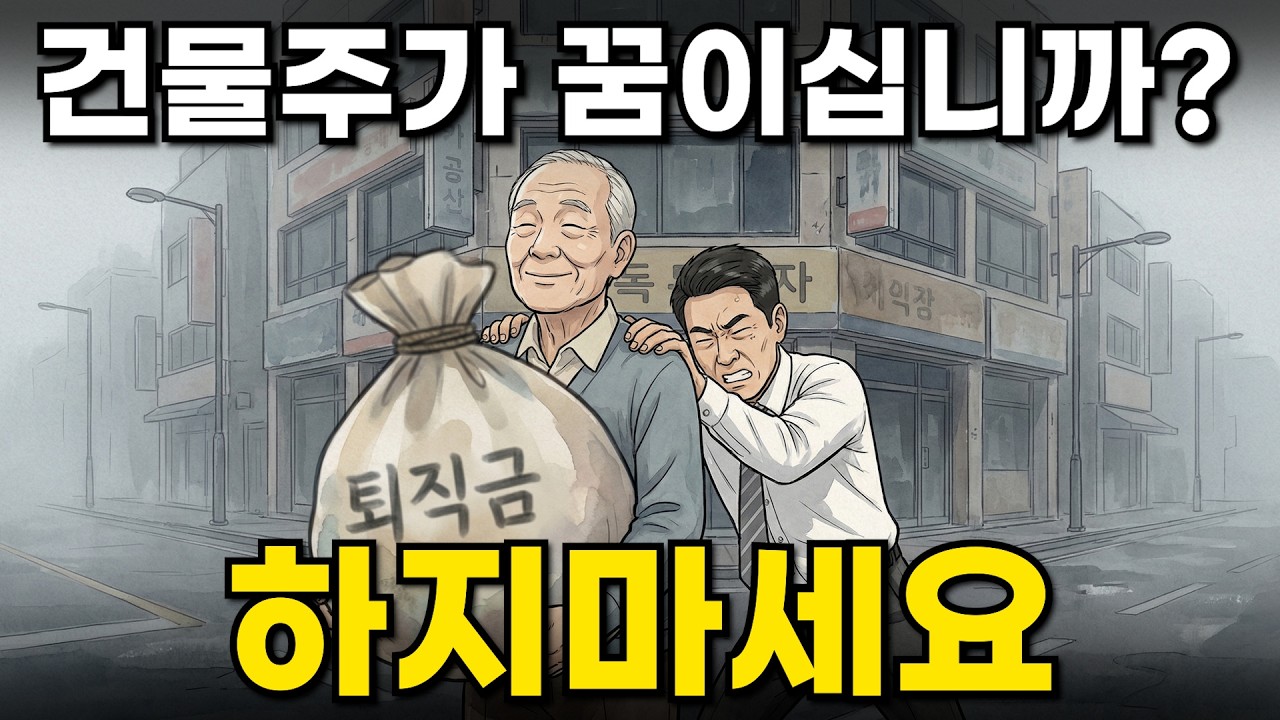 건물주가 꿈이십니까? 노후를 망치는 지름길입니다. 임대사업 하다가 인생 망하는 이유