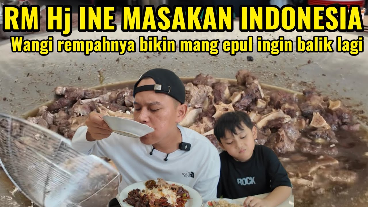 RASA YANG KHAS KALO KE BANDUNG WAJIB MAMPIR KE RUMAH MAKAN HJ INE || SITUKANGDAHAR