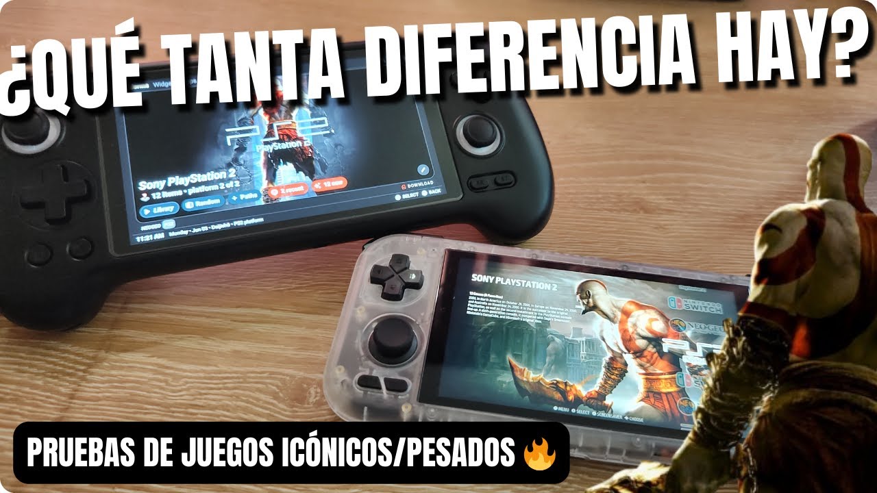 🕹️ Retroid Pocket 4 Pro VS Anbernic RG556❗❗ El VS Definitivo en juegos de PS2