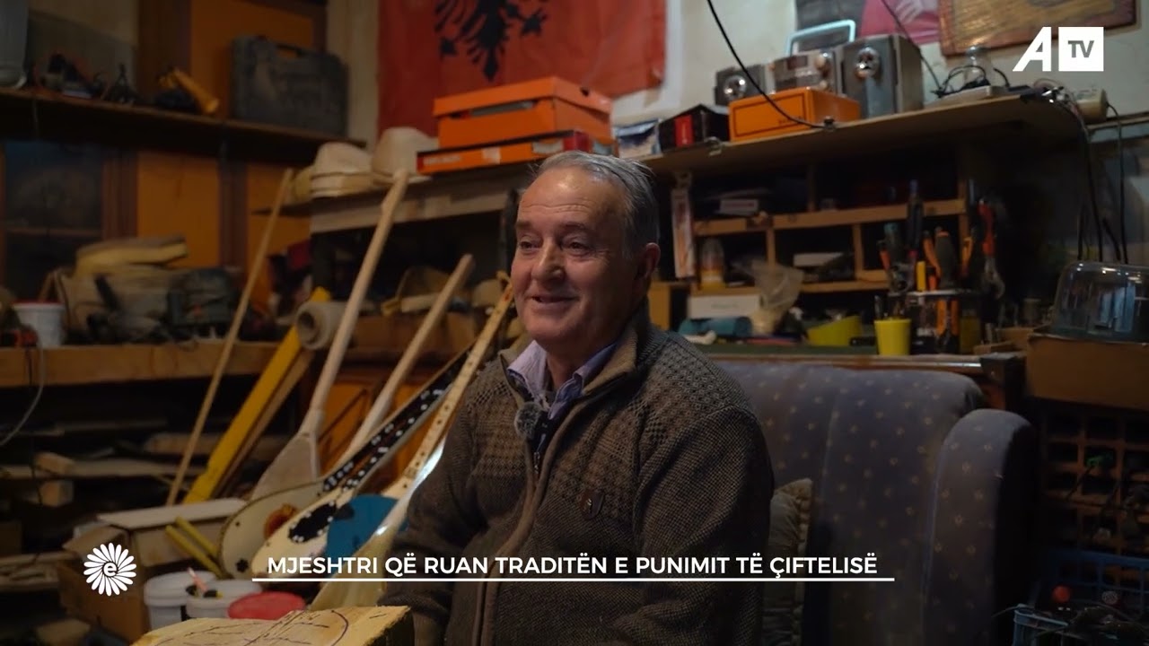 Mjeshtri që ruan traditën e punimit të çiftelisë