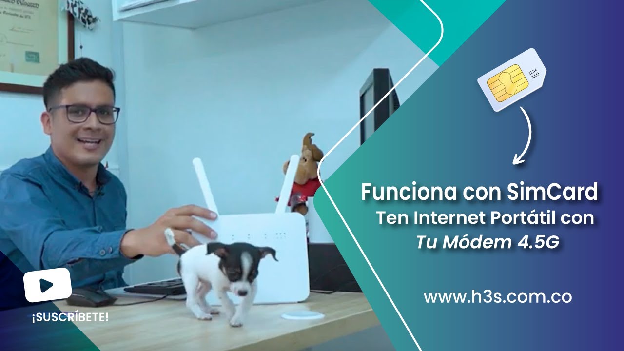 ¿Cómo usar mi Módem PORTÁTIL 4.5G ? (con SimCard)