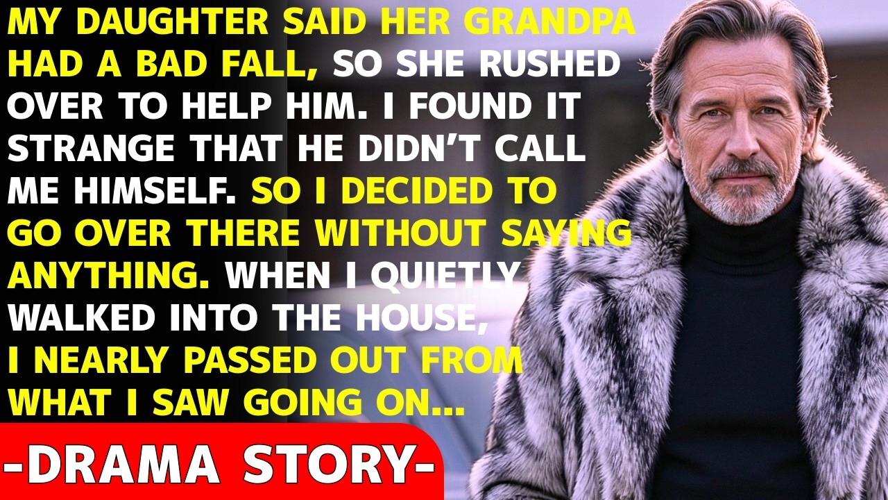 My Daughter Said Her Grandpa Had Fallen. I Showed Up Unannounced—And Froze at What I Saw