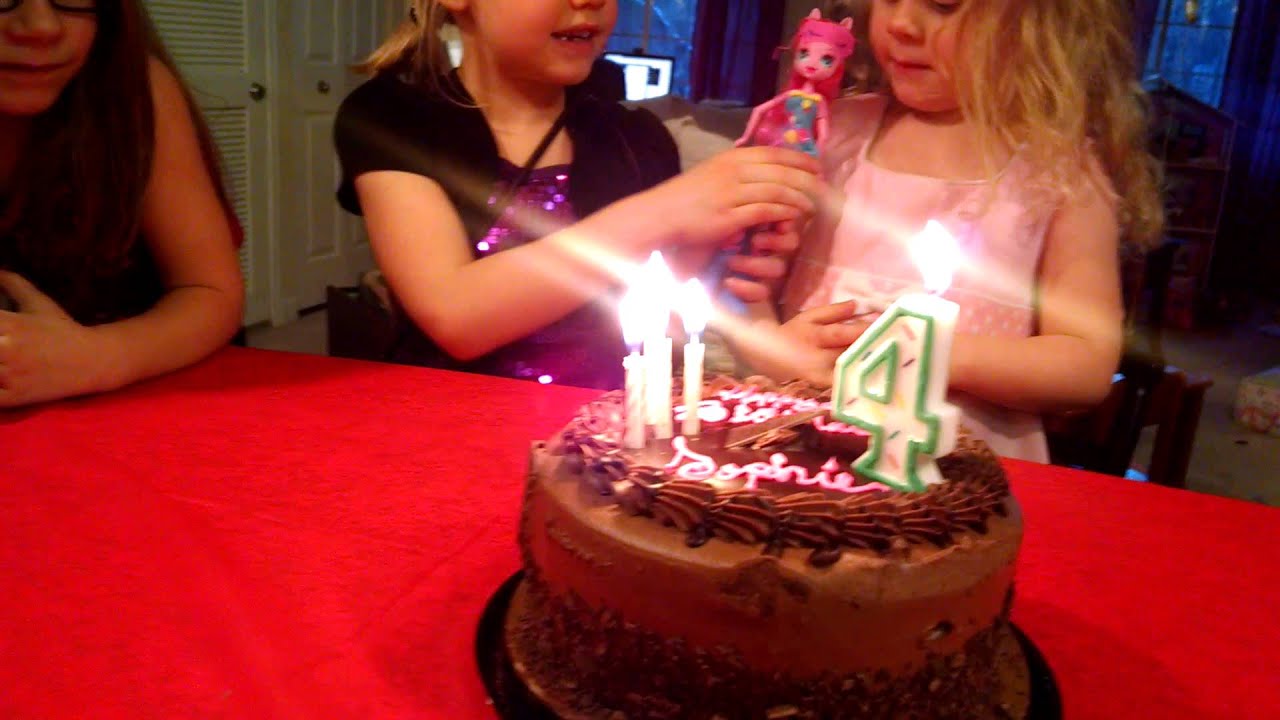 Sophie's 4th birthday