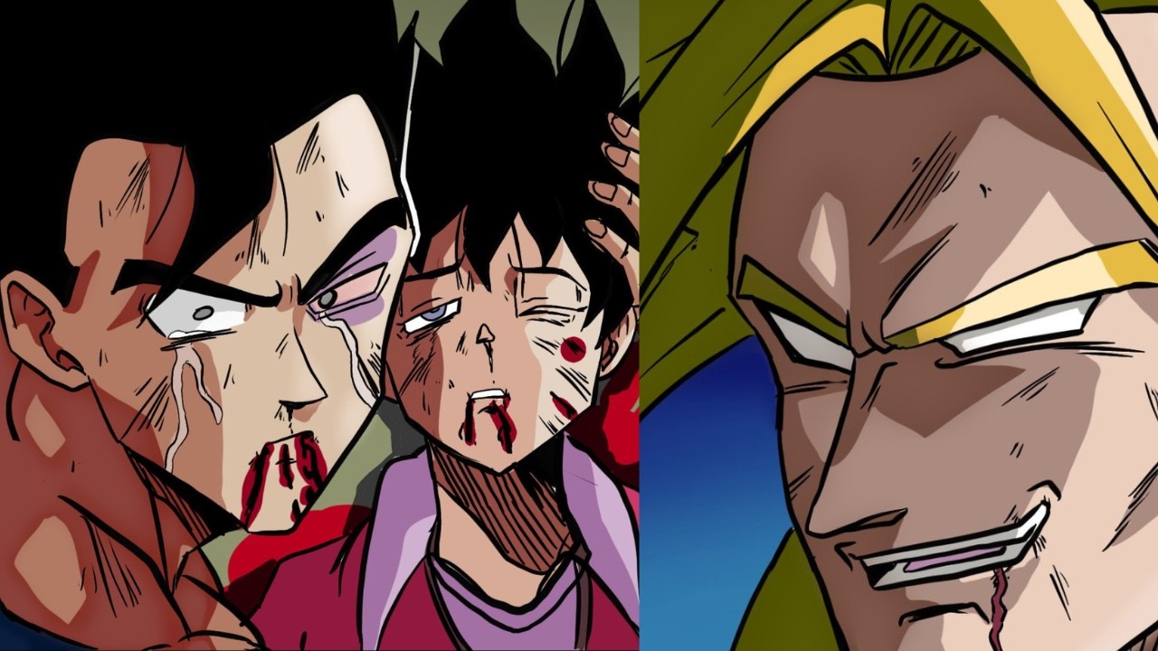 What if Broly killed Videl in front of gohan? - dragon ball z comic dub