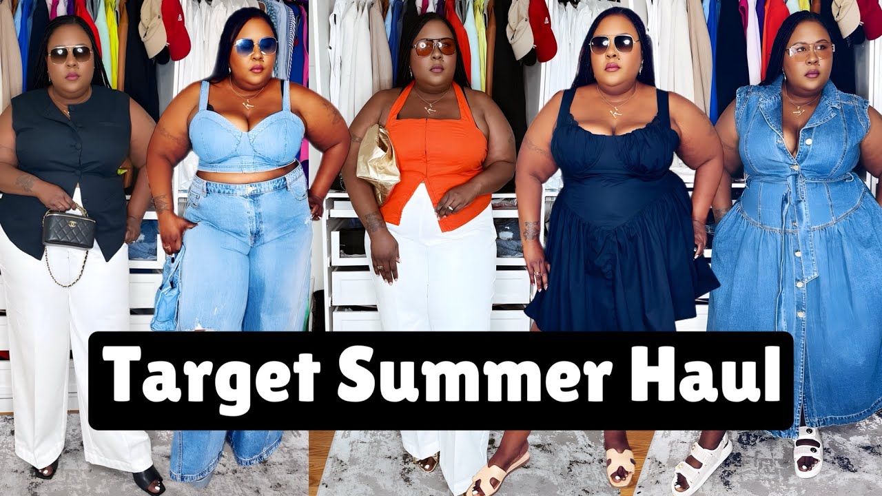 TARGET PLUS SIZE SUMMER HAUL//2024// Jenee  Naylor