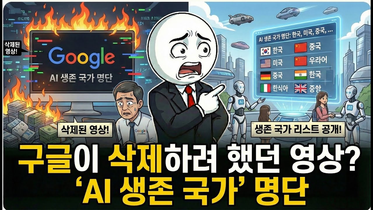 한국, 세계 3대 AI 강대국 등극! 전세계 5개 나라만 살아남는다..구글 전 CEO인 '에릭 슈미트' 발언에 발칵!