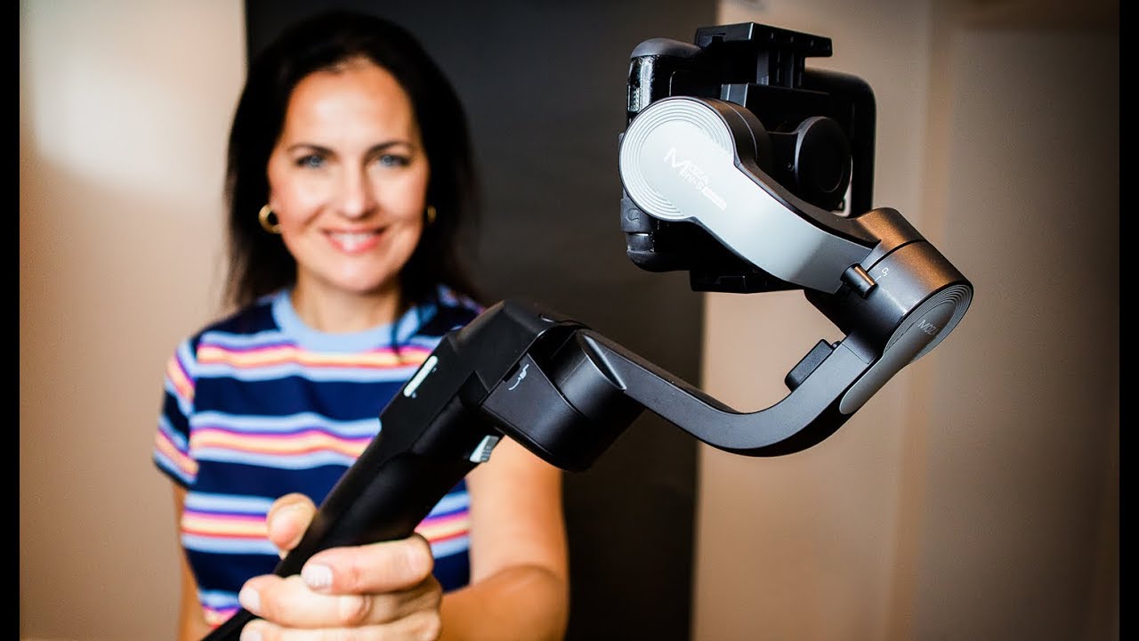 Foldable User Friendly Smartphone Gimbal MOZA MINI S with Android Review 2019