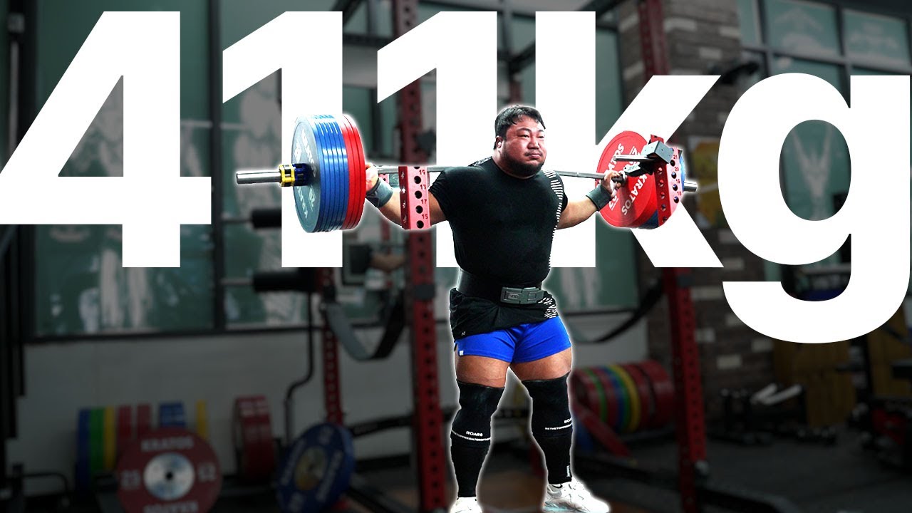 400kg 돌파! 대한민국 스쿼트 1위의 세계 기록 도전 ㄷㄷ