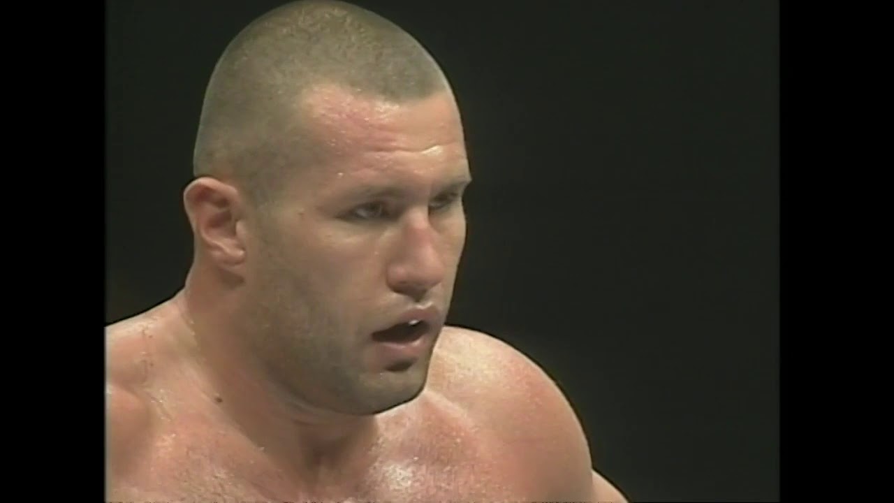 24 Mark Hunt vs Jerome Le Banner K 1 World GP 2000 in Nagoya Quarter Finals 2000 07 30