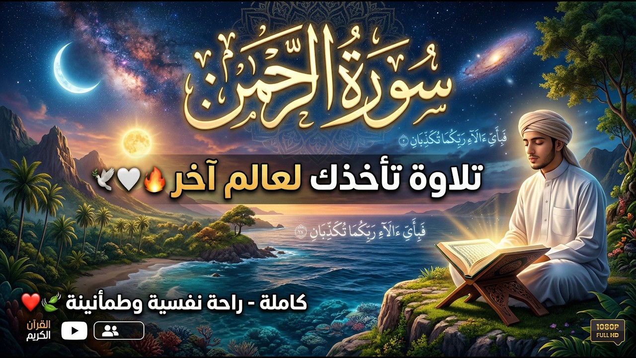 تلاوة تأخذك لعالم أخر | سورة الرحمن بصوت عذب يلامس الروح - سعيد حمدان