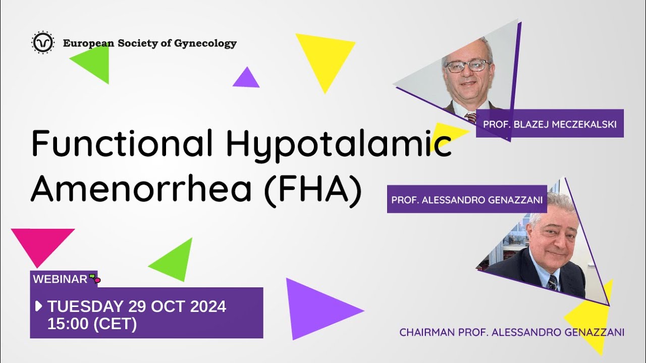 Functional Hypotalamic Amenorrhea (FHA)